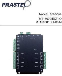 Notice Technique MT15000/EXT-IO MT15000/EXT-IO-M