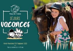 Vacances Hiver-Printemps-&Eacute;t&eacute;-Toussaint 2023 - Pour les enfants de 4 &agrave; 16 ans - Poneys des Quatre Saisons