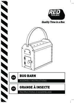 BUG BARN ASSEMBLY INSTRUCTIONS - GRANGE &Agrave; INSECTE