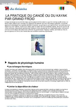 LA PRATIQUE DU CANO&Euml; OU DU KAYAK PAR GRAND FROID