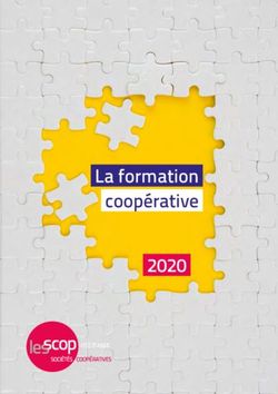 La formation coopérative 2020 - OCCITANIE - Union régionale des Scop ...