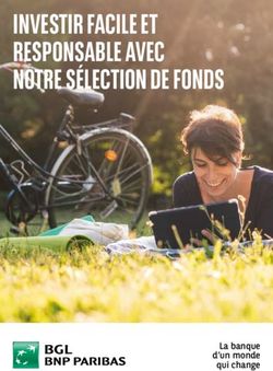 NOTRE S&Eacute;LECTION DE FONDS - La banque d'un monde qui change - BGL BNP Paribas