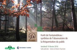 Forêt de Fontainebleau : synthèse de l'observatoire de la fréquentation du public - Vendredi 19 février 2016 - Pof@Bleau