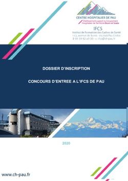 DOSSIER D'INSCRIPTION CONCOURS D'ENTREE A L'IFCS DE PAU 2020 - Centre ...