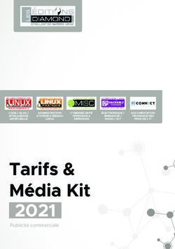 Tarifs & Média Kit 20202021 - Publicité commerciale