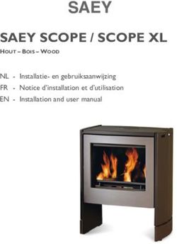 SAEY SCOPE / SCOPE XL - NL - Installatie- en gebruiksaanwijzing FR - Notice d'installation et d'utilisation EN - Installation and user manual