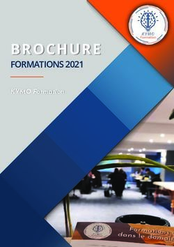 BROCHURE FORMATIONS 2021 - KYMO Formation