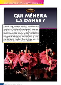 QUI MÈNERA LA DANSE ? - Supply Chain Magazine 100