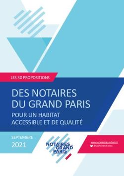 DES NOTAIRES DU GRAND PARIS - POUR UN HABITAT ACCESSIBLE ET DE QUALIT&Eacute; 2021