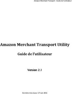 Amazon Merchant Transport Utility - Guide de l'utilisateur Version 2.1