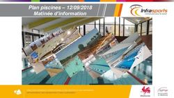 Matin&eacute;e d'information - Plan piscines 12/09/2018 - Wallonie