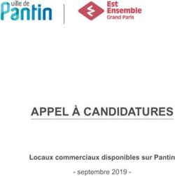 APPEL À CANDIDATURES Locaux commerciaux disponibles sur Pantin - septembre 2019 - Ville de Pantin