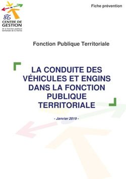 LA CONDUITE DES VÉHICULES ET ENGINS DANS LA FONCTION PUBLIQUE TERRITORIALE - Fonction Publique Territoriale - CDG86