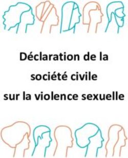 Déclaration de la société civile sur la violence sexuelle