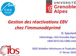 Gestion des réactivations EBV chez l'immunodéprimé - O. Epaulard Infectiologie, CHU Grenoble Alpes UMR 5075 CEA-CNRS-UGA DESC Maladies ...
