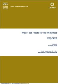 Impact des robots sur les entreprises - DIAL@UCLouvain