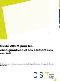 Guide ZOOM pour les enseignants.es et les étudiants.es - Avril 2020 Cette procédure est inspirée des travaux du Collège Ahuntsic et du Cégep de ...