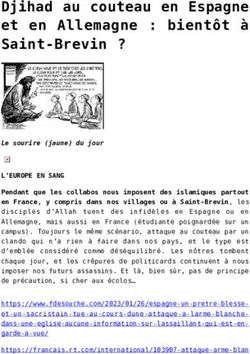 Djihad au couteau en Espagne et en Allemagne : bient&ocirc;t &agrave; Saint-Brevin ?