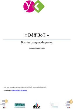 " DÉFI'BOT " DOSSIER COMPLET DU PROJET