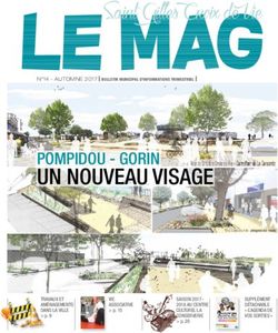 UN NOUVEAU VISAGE POMPIDOU - GORIN - Mairie de Saint Gilles Croix de Vie