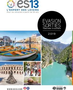 EVASION SOrtIES Traditionnelles . En toute liberté - ES13