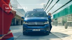 La Caravelle 6.1 2020 n 6 - Tarif au 2 décembre 2020 Année-modèle 2021 - Volkswagen Véhicules Utilitaires