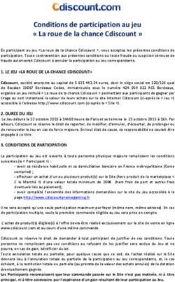 Conditions de participation au jeu " La roue de la chance Cdiscount "