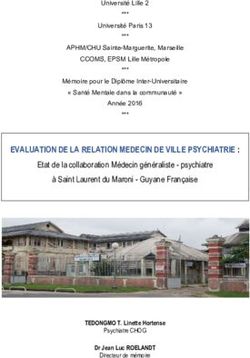 EVALUATION DE LA RELATION MEDECIN DE VILLE PSYCHIATRIE : ccoms