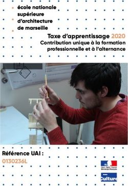 Taxe d'apprentissage 2020 - Contribution unique à la formation professionnelle et à l'alternance - ENSA-Marseille