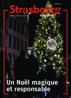 Un No&euml;l magique et responsable - www.strasbourg.eu