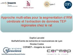 APPROCHE MULTI-ATLAS POUR LA SEGMENTATION D'IRM C&Eacute;R&Eacute;BRALE ET L'EXTRACTION DE DONN&Eacute;ES TEP R&Eacute;GIONALES CHEZ LE RAT - SOPHIE LANCELOT BIORAN/CENTRE DE ...