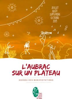 L'AUBRAC SUR UN PLATEAU - JUILLET AOÛT SEPTEMBRE OCTOBRE 2019 - Parc Naturel Régional de l'Aubrac