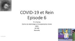 COVID-19 et Rein Episode 6 - AMU AP-HM Marseille Pr S. Burtey Centre de néphrologie et transplantation rénale