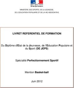 LIVRET REFERENTIEL DE FORMATION - Direction régionale de la ...