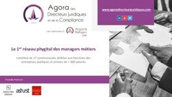 Le 1er r&eacute;seau phygital des managers m&eacute;tiers - www.agoradirecteursjuridiques.com - Capsule