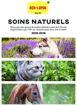 SOINS NATURELS 2018-2019 - Découvrez notre gamme de produits élaborés à partir de la formule originelle Neo Lupus 1901 aux 16 plantes pour chien ...