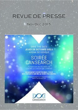 REVUE DE PRESSE Nov-Dec 2015 - CANSEARCH