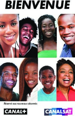 BIENVENUE - Canal + Afrique