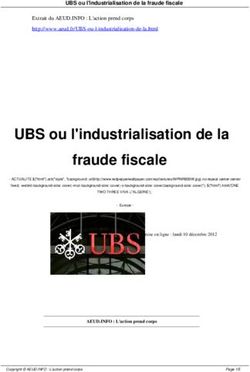 UBS ou l'industrialisation de la fraude fiscale