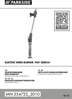 IAN 354722_2010 ELECTRIC WEED BURNER PUV 2000 B1 - UKRUDTSBR&AElig;NDER MED VARMLUFT HETE LUCHT-ONKRUIDVERDELGER