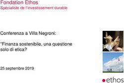 Fondation Ethos Spécialiste de l'investissement durable - Conferenza a Villa Negroni: Ticino for Finance