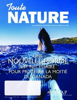 NOUVELLE NORME POUR PROT&Eacute;GER LA MOITI&Eacute; UNE - EST N&Eacute;CESSAIRE DU CANADA - Une publication de la SNAP Automne 2020-hiver 2021 - History of Parks ...