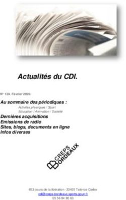 Actualités du CDI - CREPS Bordeaux Aquitaine