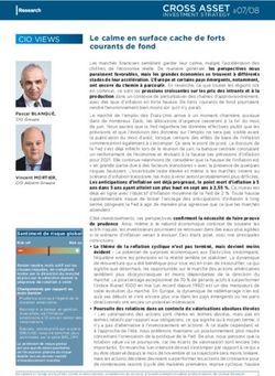 Le calme en surface cache de forts courants de fond - Amundi Research center