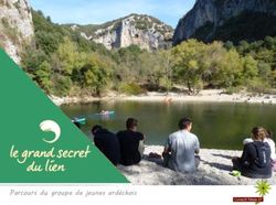 Parcours du groupe de jeunes ardéchois - Viel Audon