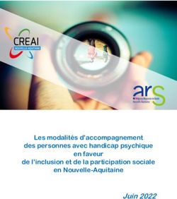 Les modalités d'accompagnement des personnes avec handicap psychique en faveur de l'inclusion et de la participation sociale en Nouvelle-Aquitaine ...
