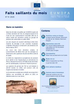 Faits saillants du mois - Dans ce numéro - EUMOFA