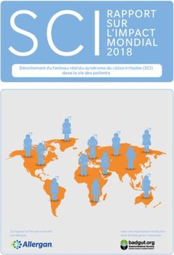 SCI RAPPORT SUR L'IMPACT MONDIAL 2018 - Dévoilement du fardeau réel du syndrome du côlon irritable (SCI)