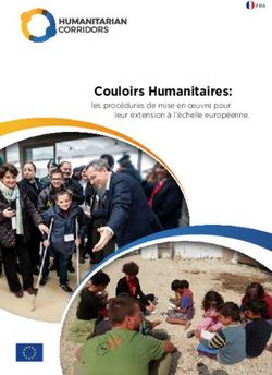 Couloirs Humanitaires: les procédures de mise en oeuvre pour leur extension à l'échelle européenne - Humanitarian Corridor