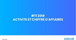ACTIVITE ET CHIFFRE D'AFFAIRES - #T1 2019 - AVRIL 2019 - SOLOCAL